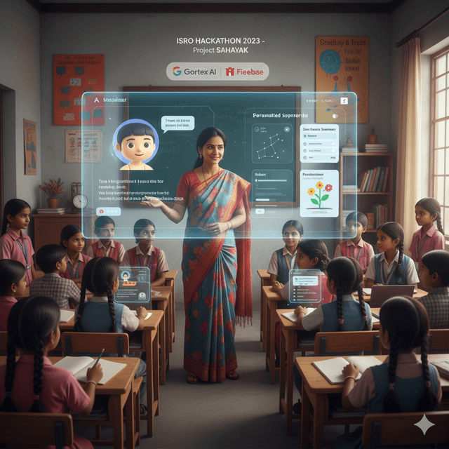 Sahayak – AI Teaching Assistant (ISRO Hackathon)